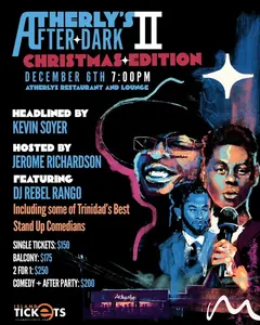 Poster for Atherly's After Dark II, the Christmas Edition